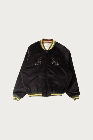 Velveteen Souvenir JKT (Raven&Skull) - Black