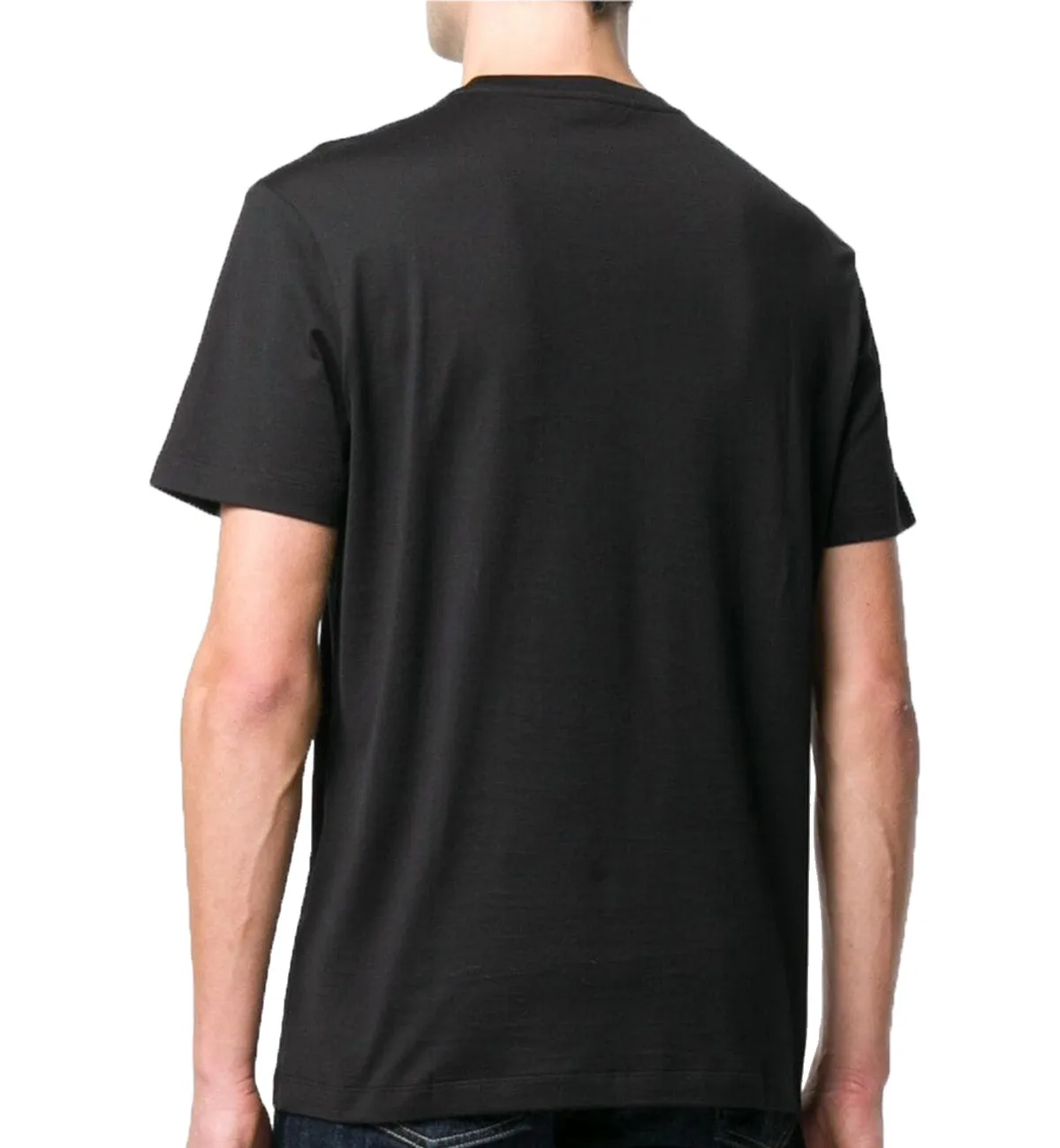 Versace Studded Medusa Tee (Black)