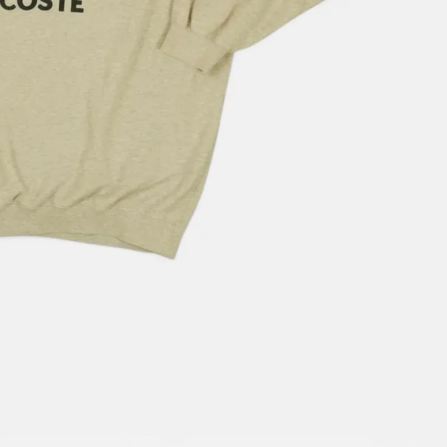 Vintage Lacoste Beige Sweater (XL)