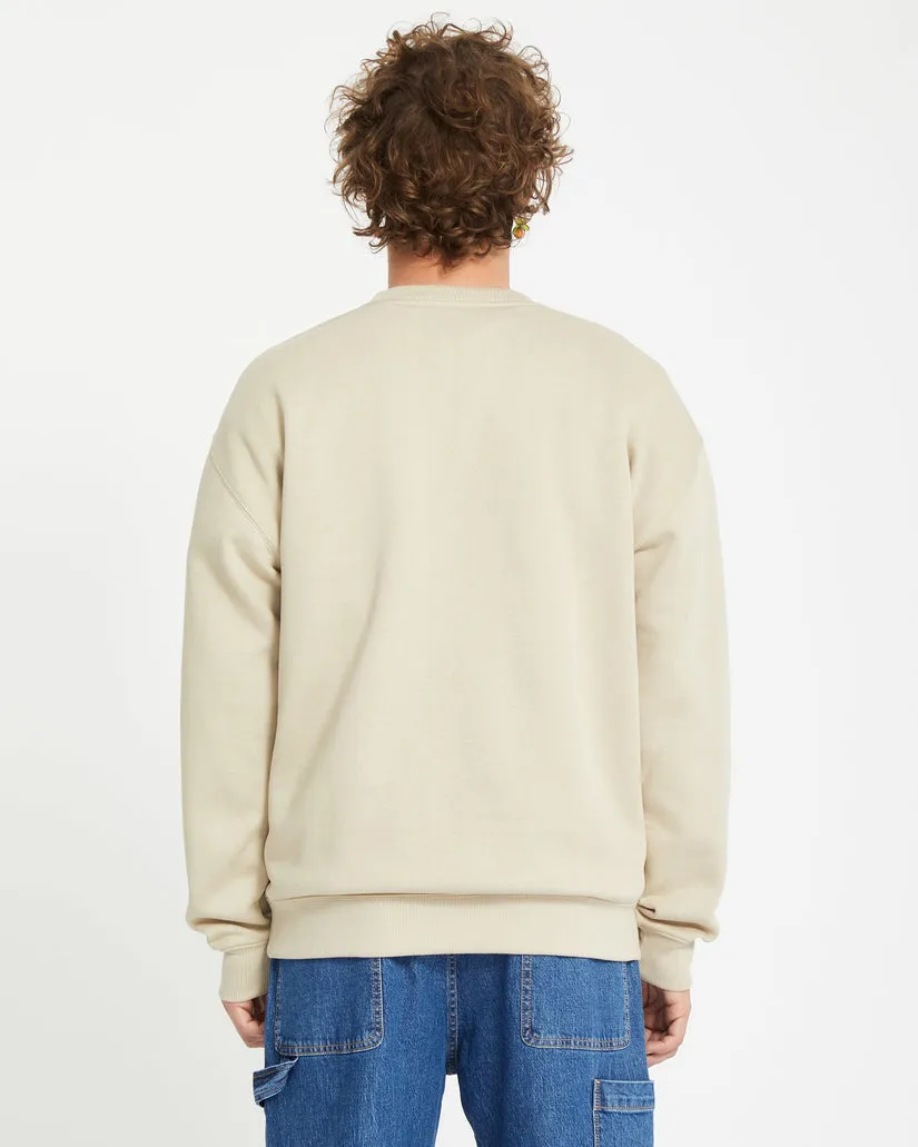 VOLCOM STONE CREW FLEECE | SUDADERA CON CUELLO REDONDO