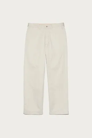 Wide Straight Chino Pants - Dry Sand