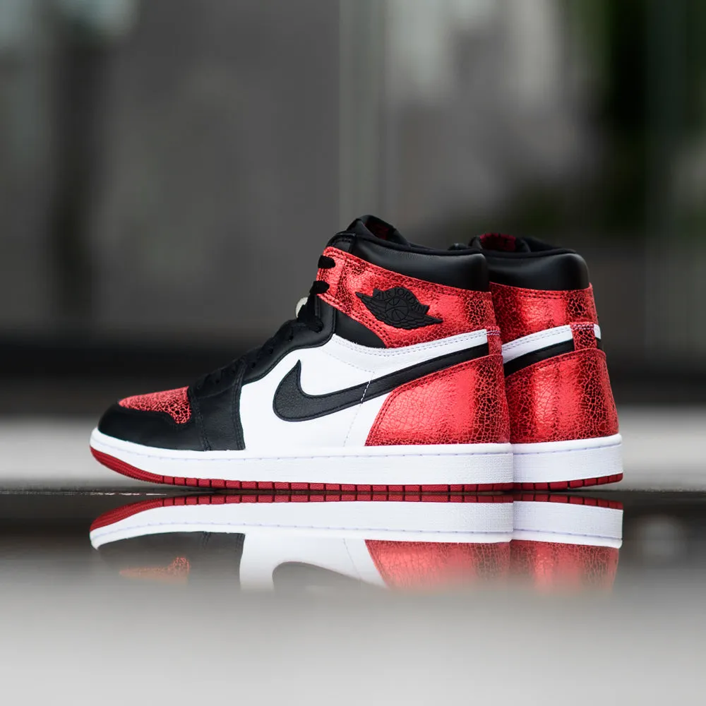 Women's Air Jordan 1 Retro High OG 'Ruby' - Varsity Red/Black