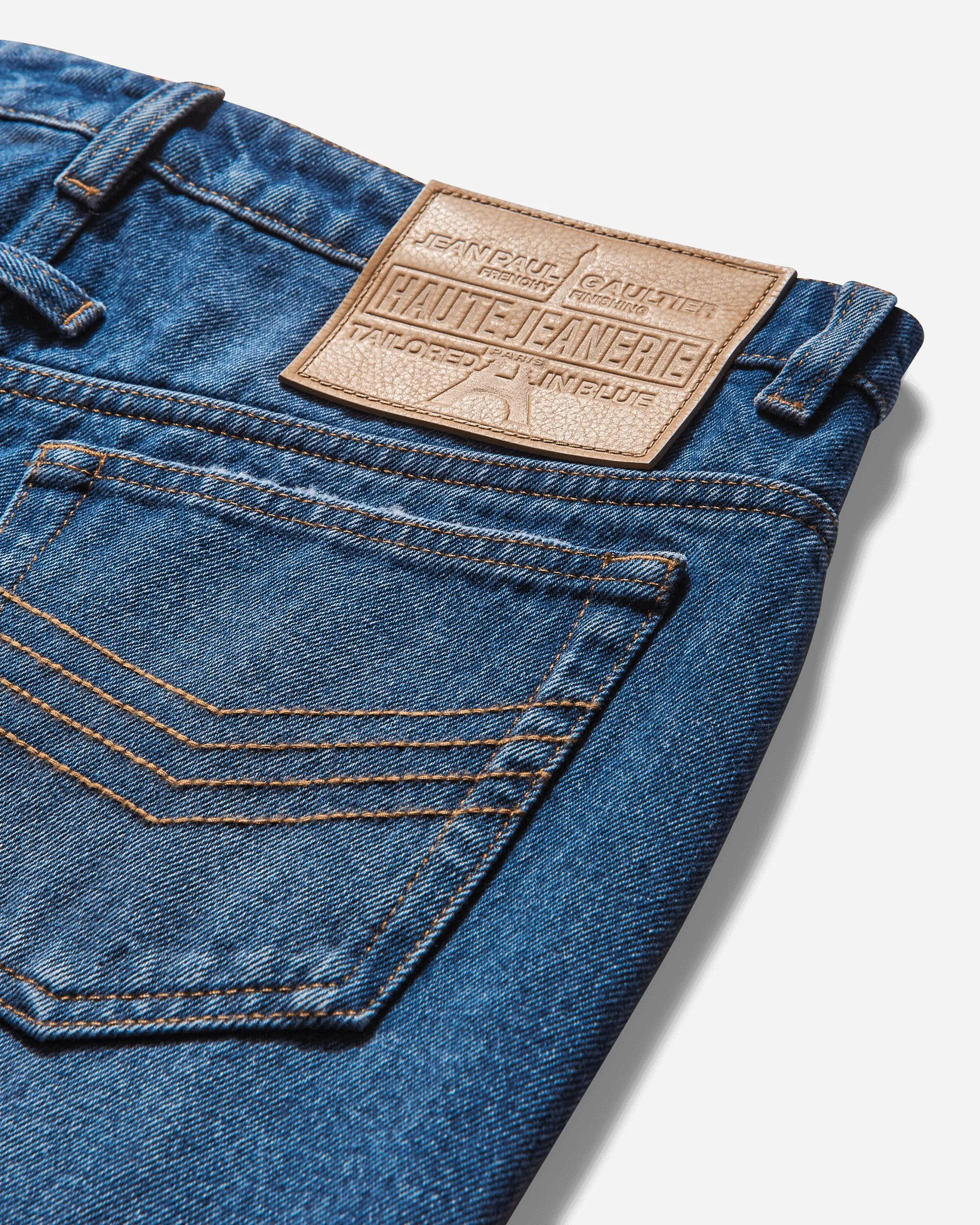 Women's Buttoned Denim Skirt Blue