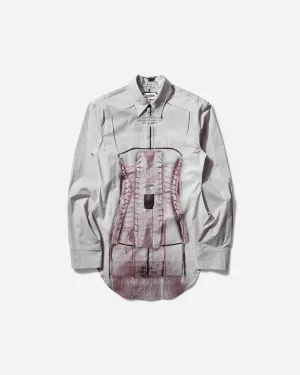 Women's Trompe-l'il Corset Shirt Pink
