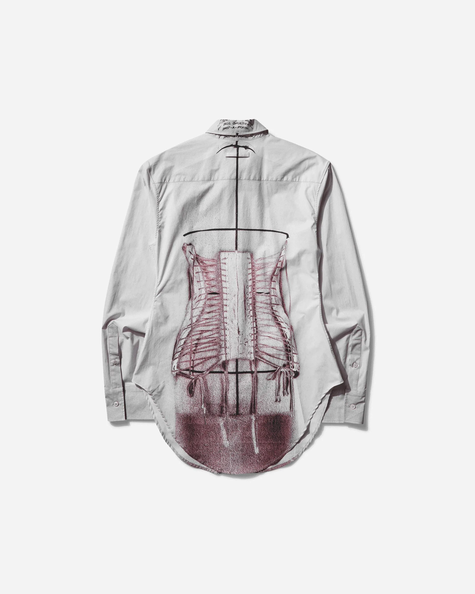Women's Trompe-l'il Corset Shirt Pink
