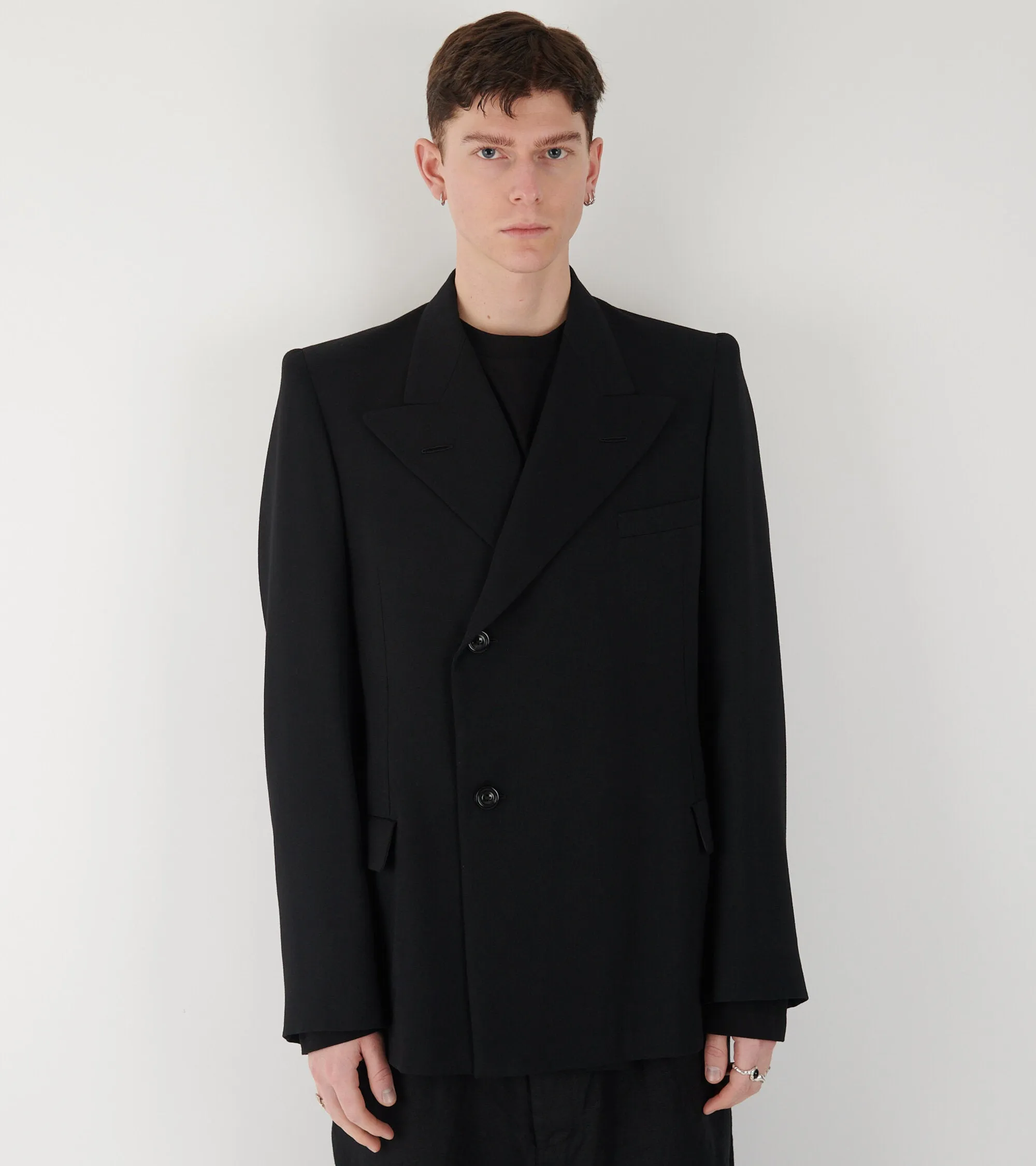 Wool Blazer Black