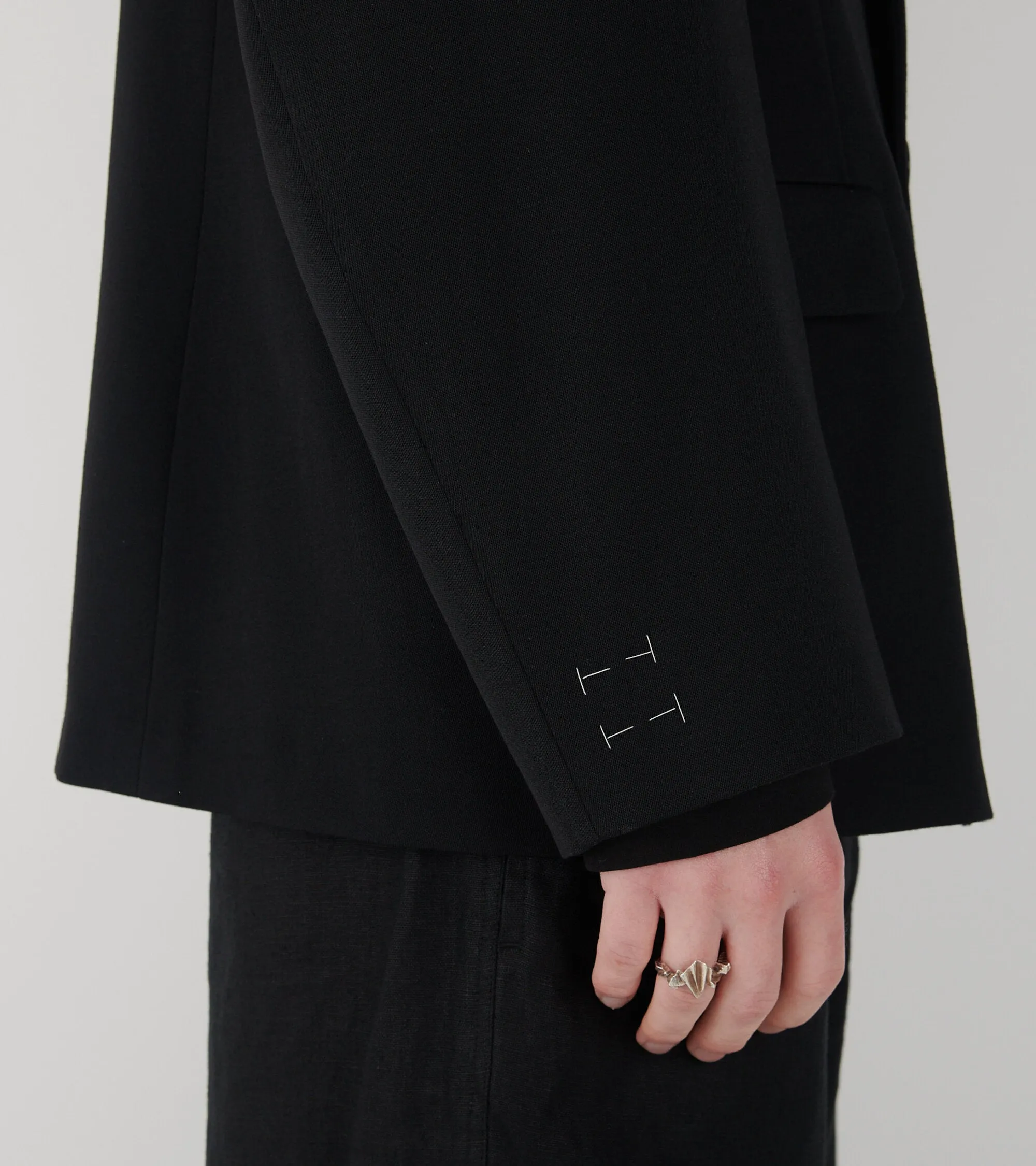 Wool Blazer Black