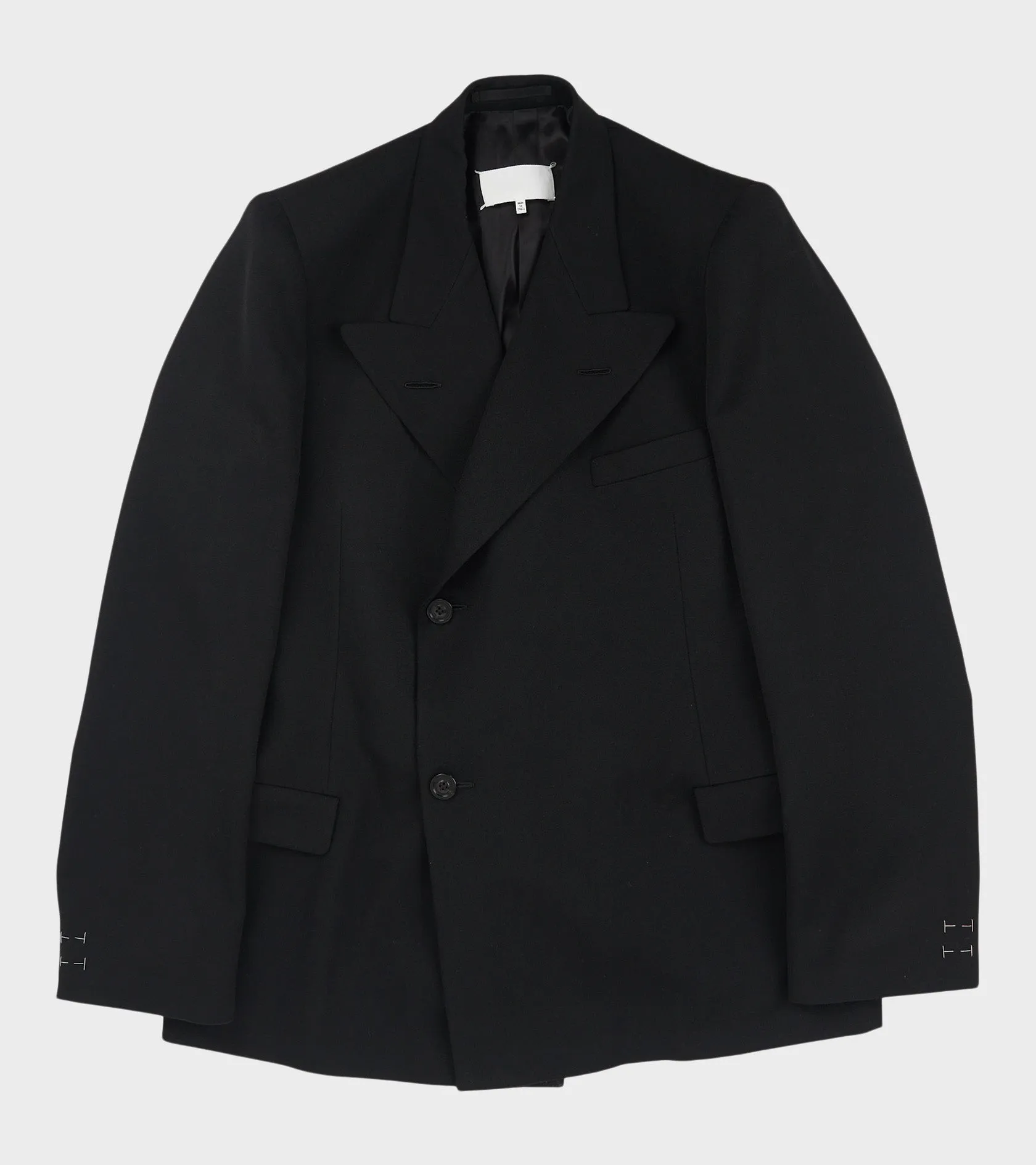Wool Blazer Black
