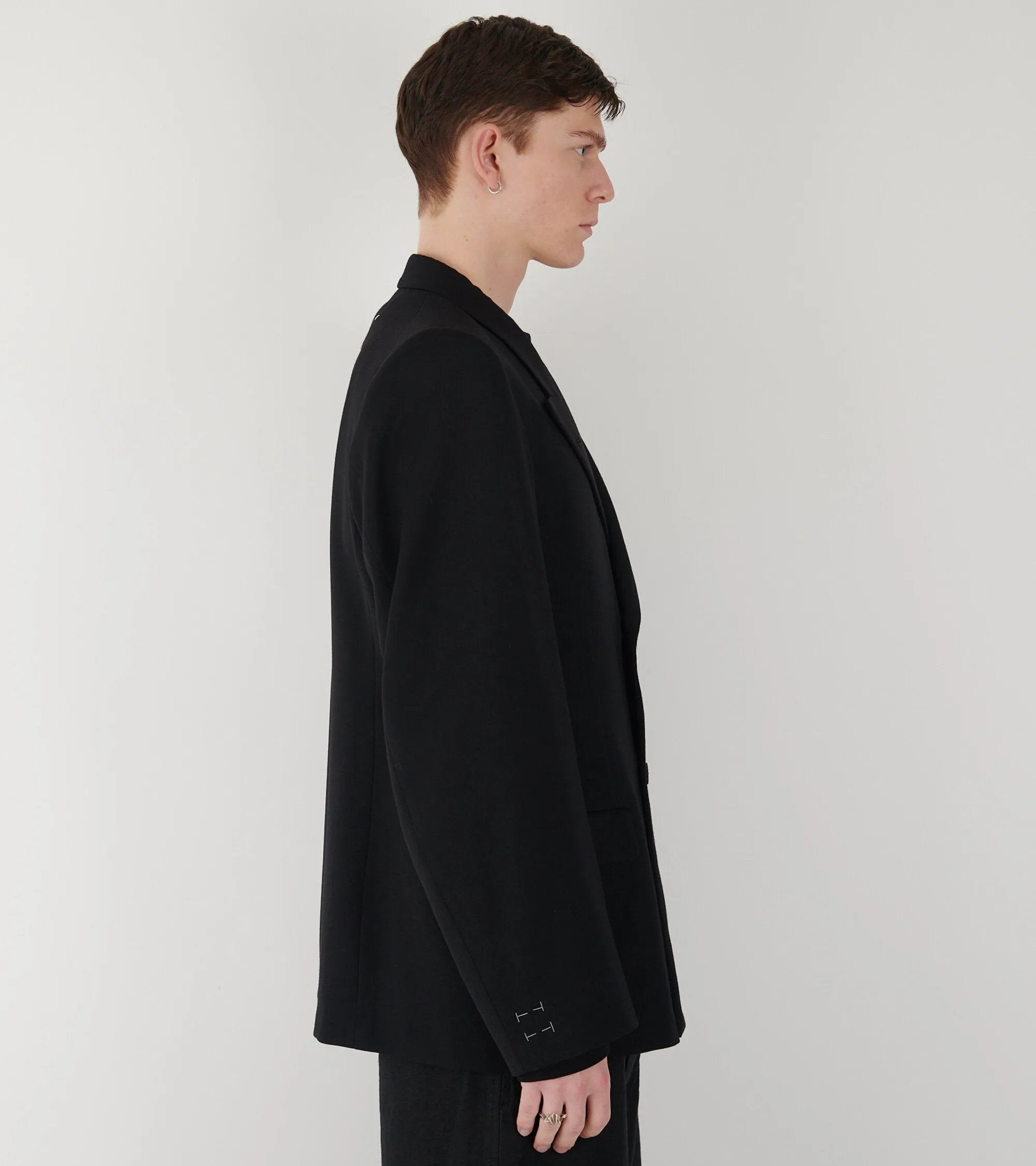 Wool Blazer Black