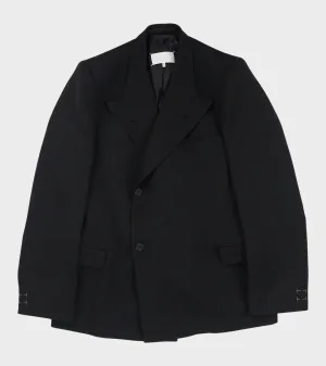 Wool Blazer Black