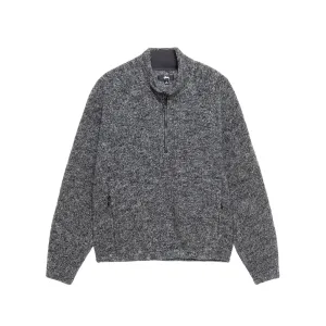 Wool Blend Sherpa Mock Neck