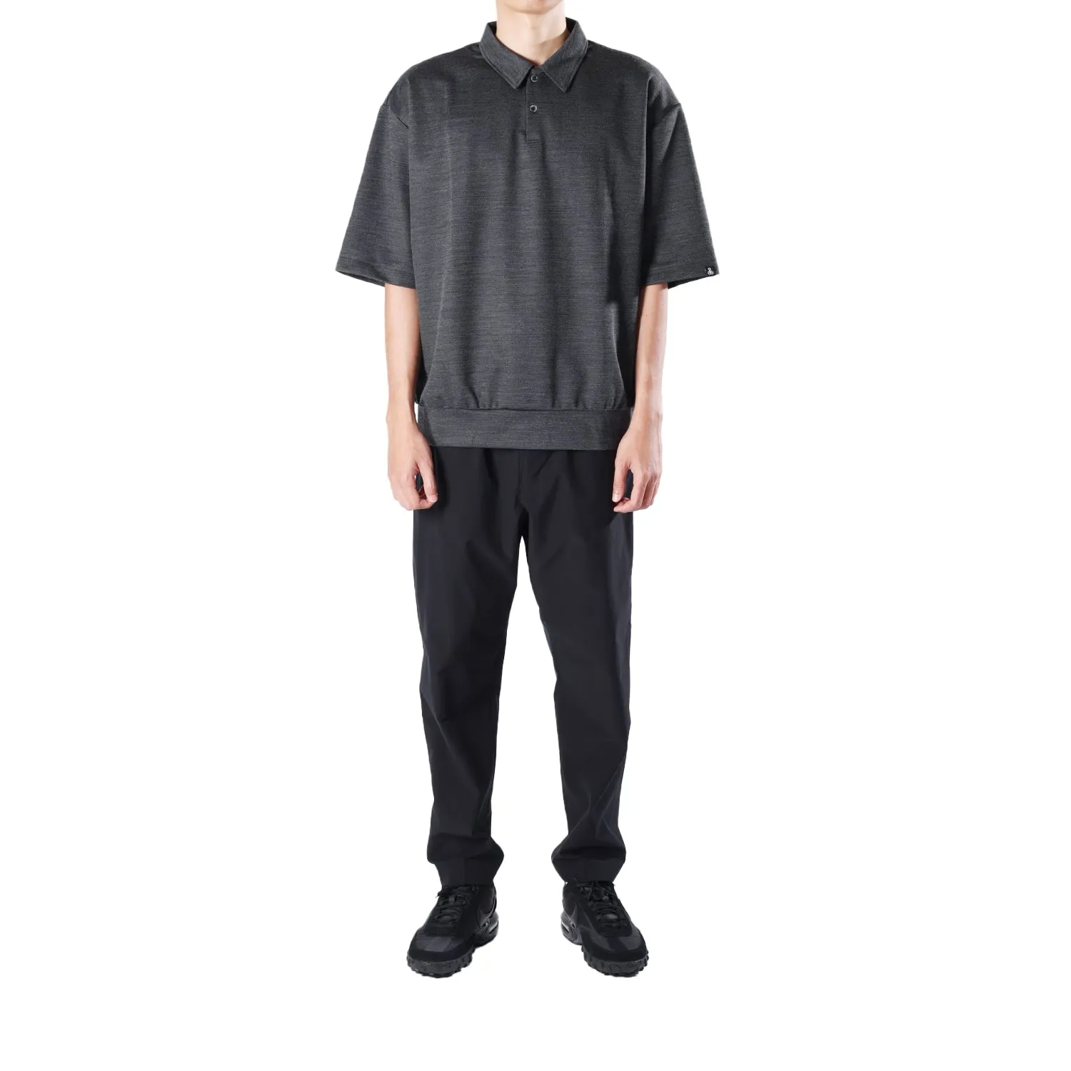 Wool Jersey Baggy Polo