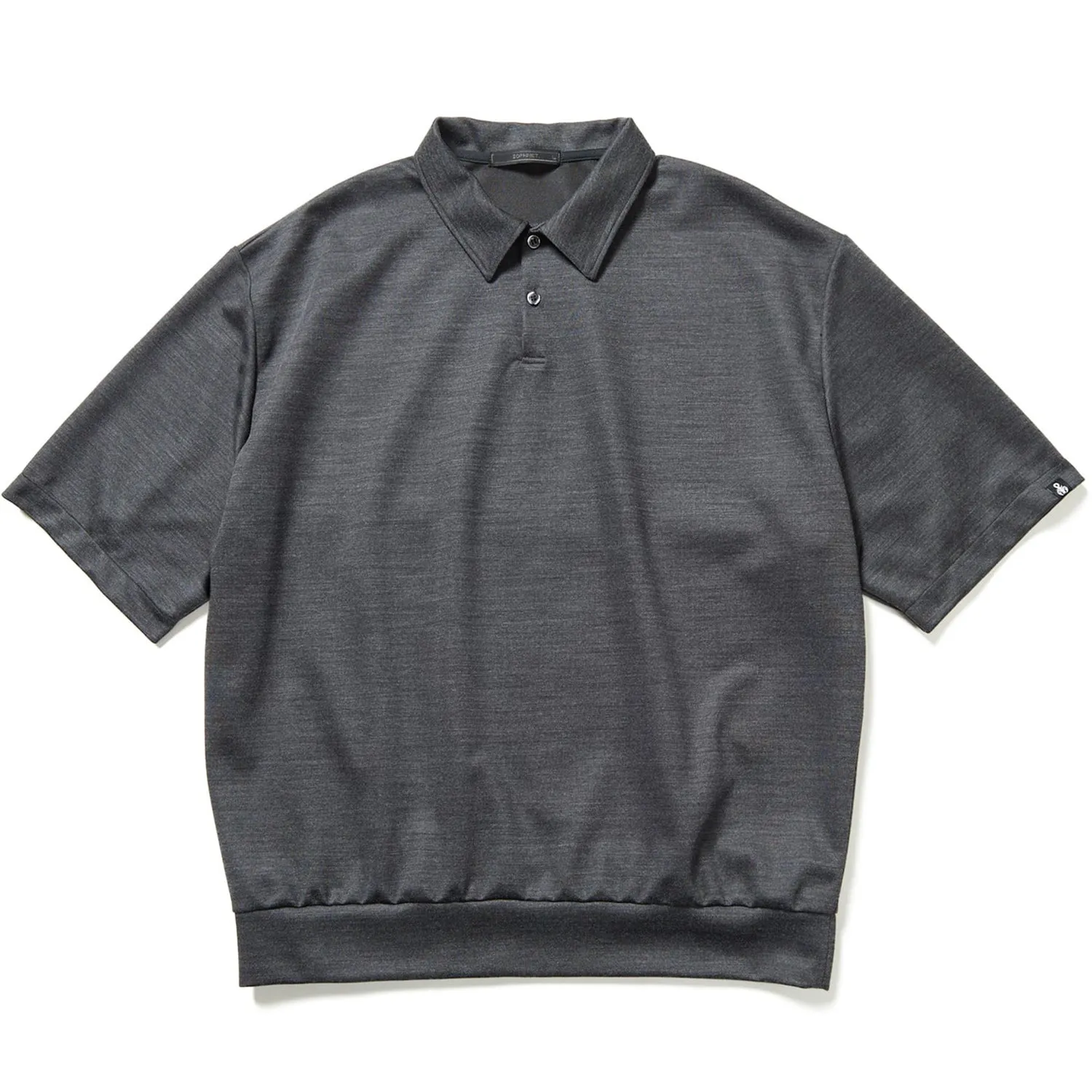 Wool Jersey Baggy Polo