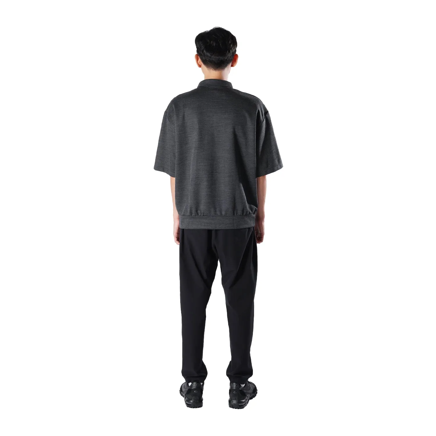 Wool Jersey Baggy Polo
