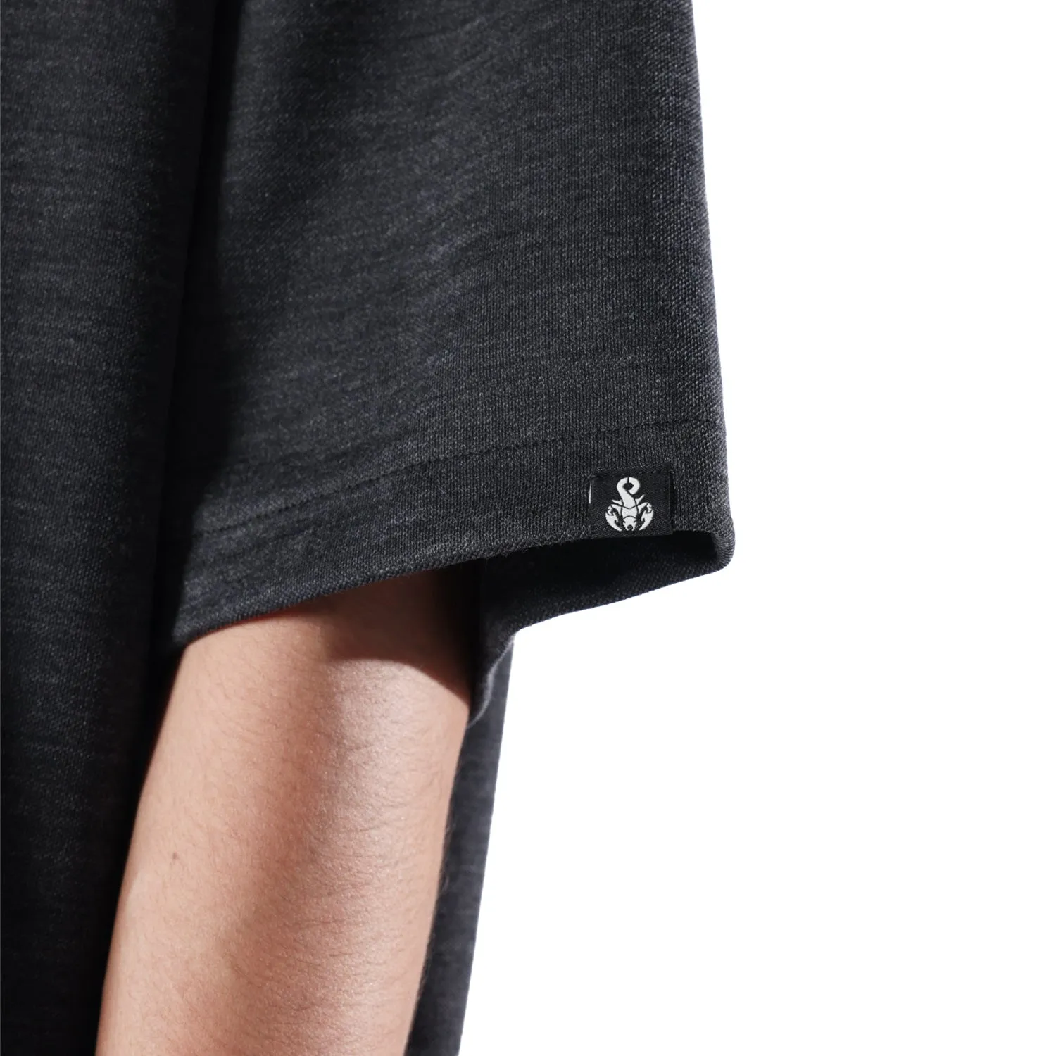 Wool Jersey Baggy Polo