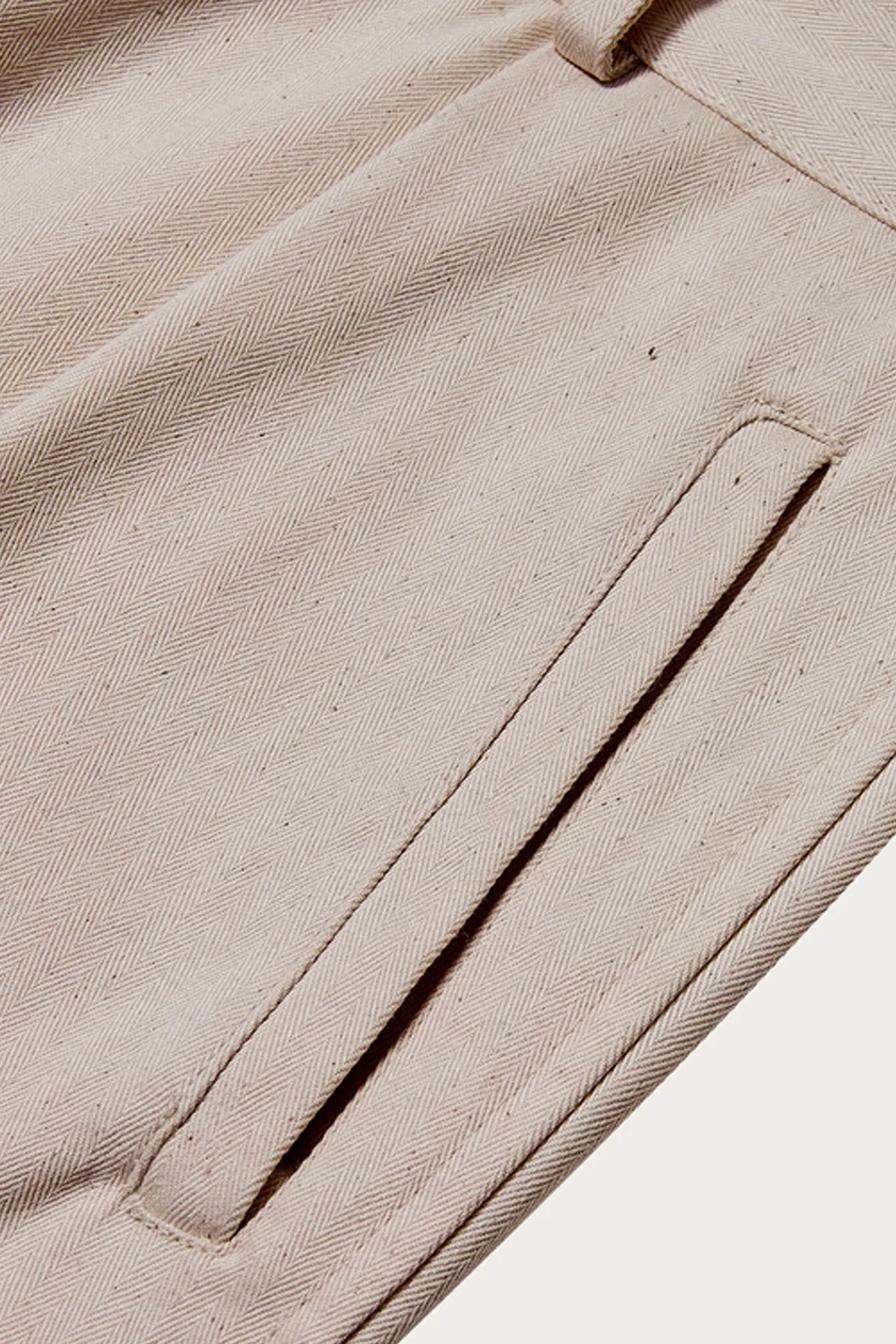 Zeppole Pant - Cream
