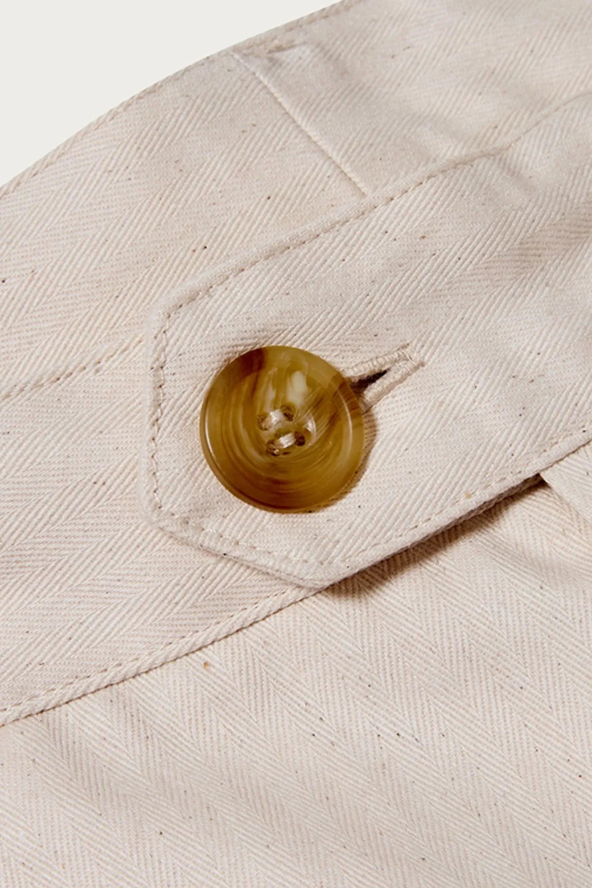 Zeppole Pant - Cream